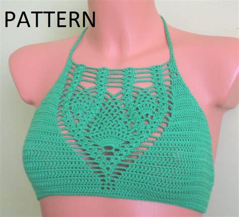 Crochet Halter Top Pattern Halter Top Pattern By Loveknitcrochet