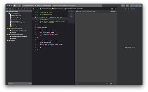 Qu Es Un Proyecto De Xcode Lafactoriaapple