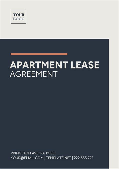 Free Apartment Lease Agreement Template - Edit Online & Download