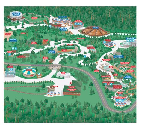 Welsh Mountain Zoo Map - Share Map