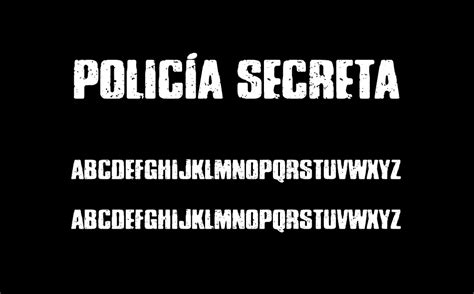 Polic A Secreta Free Font