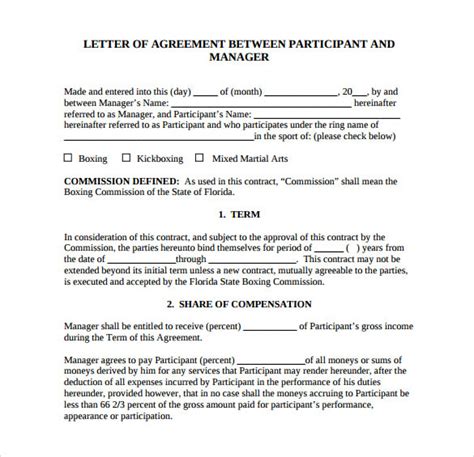 Simple Agreement Letter 27 Examples Format How To Write Pdf