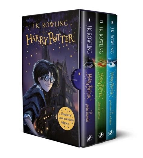 PACK HARRY POTTER EDICION ESPECIAL 1 - 3 EDITORIAL SALAMANDRA