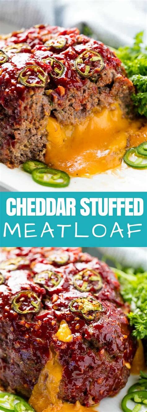 This Easy Meatloaf Recipe Is For Cheese Lovers Only Theres An Entire