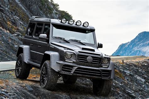 Mansory Carbon Fiber Body Kit Set For Mercedes G Class W463 G500 4x4² Gronos Black Desert Buy