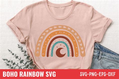 Boho Rainbow Svg Graphic By Craftart · Creative Fabrica