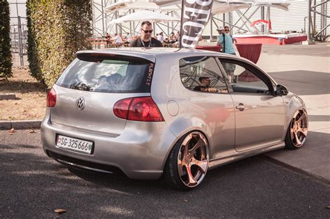 Silver Volkswagen Golf Mk 5 Gti Vw Golf Tuning