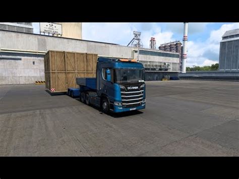 Euro Truck Simulator 2 vezeme masivní součástku 44 t 55 YouTube