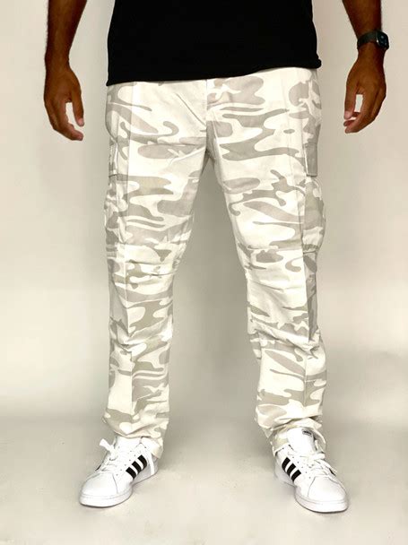 Rothco White Camo Cargo Pocket Pants