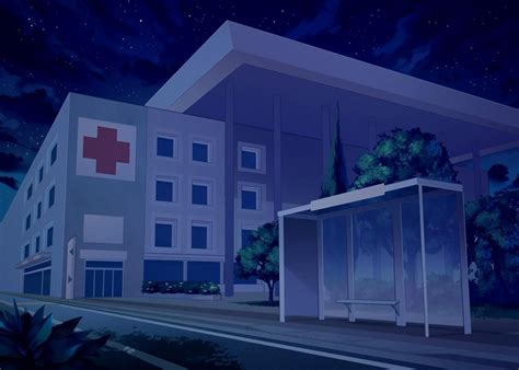 Anime Hospital Building