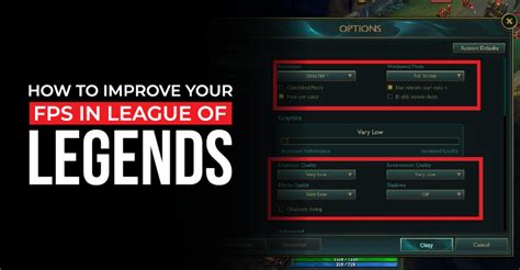 How To Improve Your FPS In League Of Legends 2021