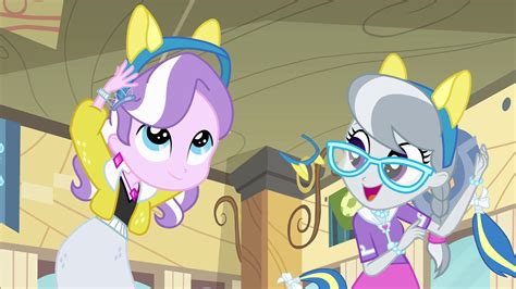 Image - Diamond Tiara and Silver Spoon in cafeteria EG.png | My Little ...