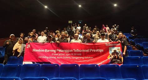 Hut Ke Telkomsel Gelar Nonton Bareng Kingdom Of The Planet Of The