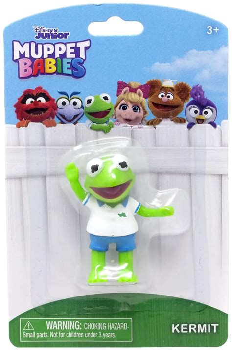 Disney Junior Muppet Babies Kermit 2 Mini Figure Just Play - ToyWiz