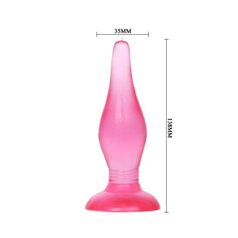 Unisex Jel Anal Plug Tıkaç Anal Açıcı Penis Dildo Butt Plug Saklı Market