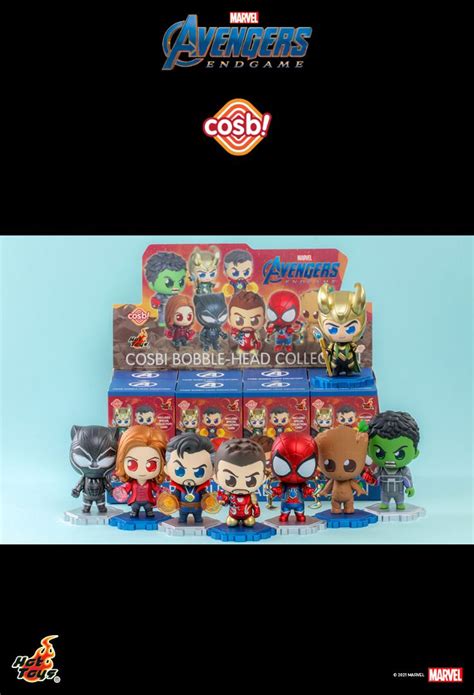 現貨 全新未開封 盲盒原盒 Blind Box Whole Box Hottoys Hot Toys Cosbi Bobble Head Collection CBX002 Marvel 復仇