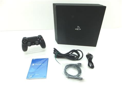 【やや傷や汚れあり】25jd Ps4 Playstation4 Pro 本体 1tb クロ Cuh 7000b Ver1050 プレステ