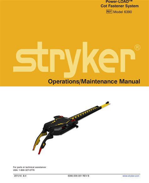 Stryker Power Load Manual