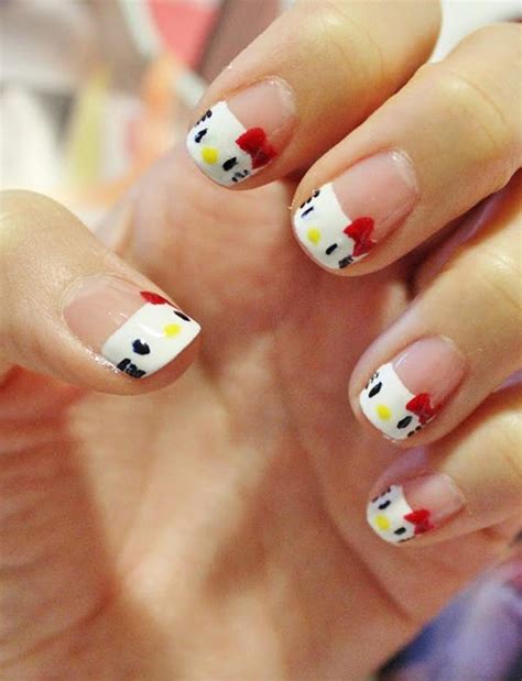 50 Hello Kitty Nail Designs Art And Design