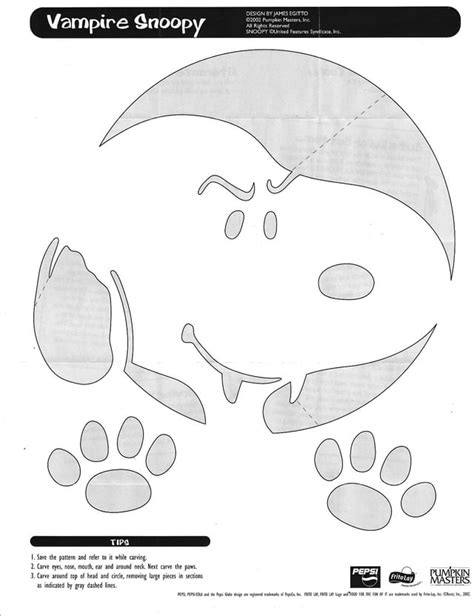 Peanutscharlie Brown Snoopy Pumpkin Stencil Pumpkin Pattern