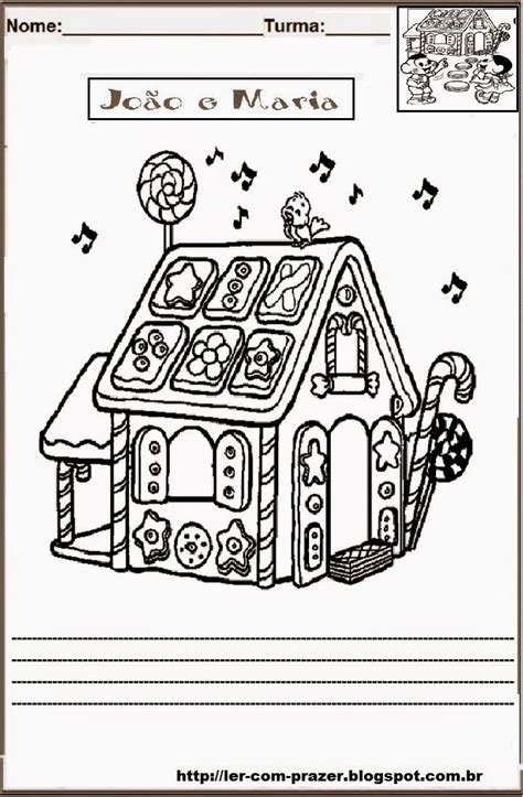 João E Maria Desenho - Desenho Da Casa De Joao E Maria Para Colorir Desenho Da Casa De João