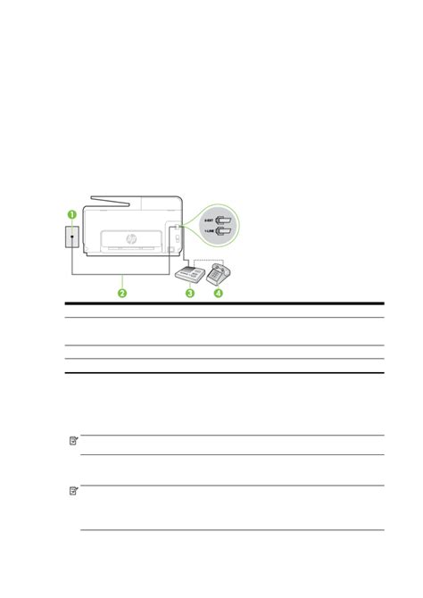 사례 I 자동 응답기와 음성 팩스 회선 공유 Hp Officejet Pro 8610