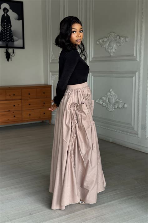 AMARIS SKIRT NUDE CIAR