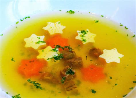 Klare Suppe Mit Eierstich Sternen Food With Love Thermomix Rezepte