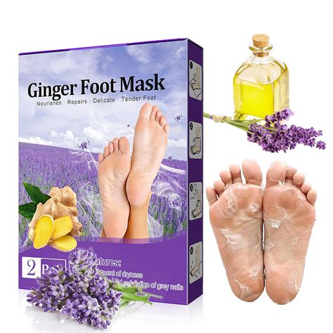 Amazon.com: Foot Peel Mask 2 Pack - Remove Dry Cracked Foot & Callus