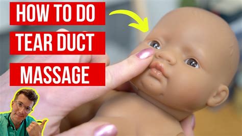 How To Do A TEAR DUCT MASSAGE Crigler Massage For A Blocked Tear Duct