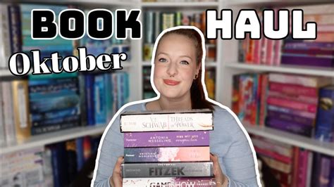 BÜCHER HAUL Neuzugänge im OKTOBER 2023 reading with Maren YouTube