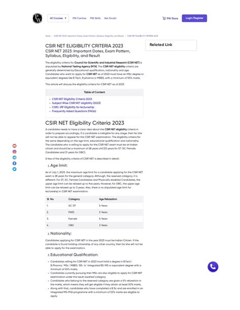 PPT CSIR NET Eligibility Criteria 2023 PowerPoint Presentation Free