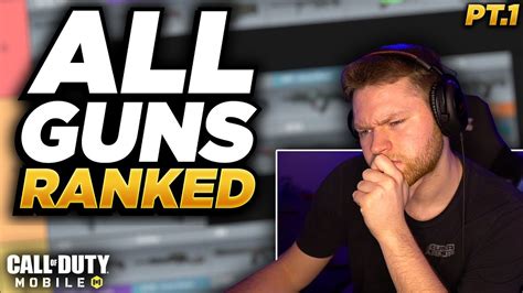 Ranking Every Gun In Call Of Duty Mobile Season Best Vs Worst Part