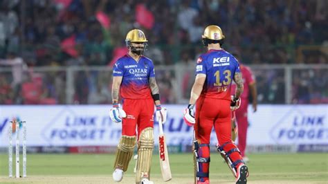 Rr Vs Rcb विराट कोहली का शानदार शतक आरसीबी ने बनाए 183 रन Ipl 2024