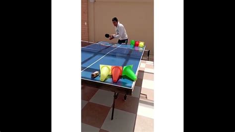 Tenis De Mesa Juego Golpe De Derecha Y Reves Youtube