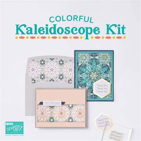 Colorful Kaleidoscope Kits Collection Crafty Stampin