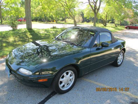 Mazda Miata Special Edition K British Racing Green Must See