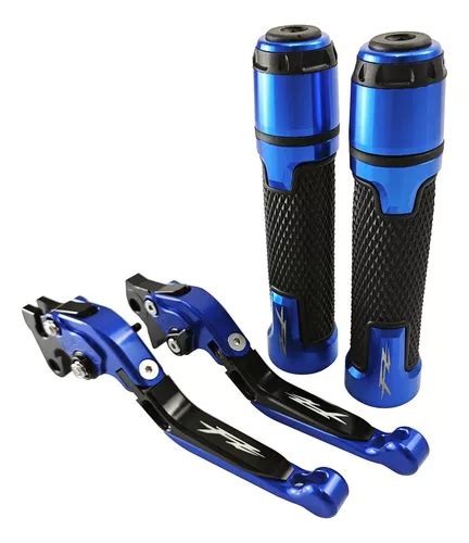 Manijas Palancas Y Puños Para Yamaha Fz16 Fz Fz S 2 0 Azul Cuotas