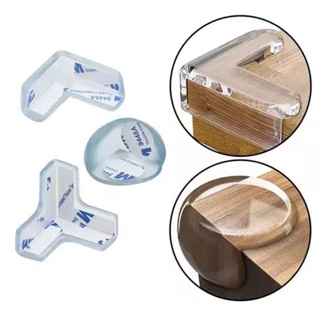 Kit De Protectores De Esquinas De Silicona Con Adhesivo Mercadolibre