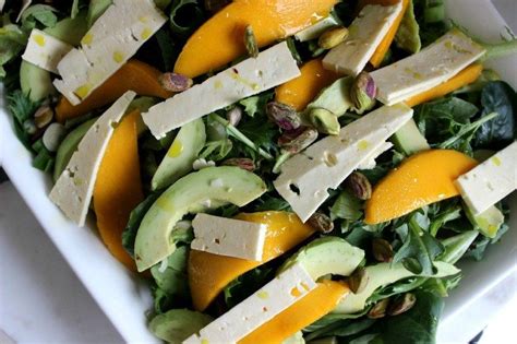 Mango And Feta Summer Salad Her Nourished Summer Salads Salad