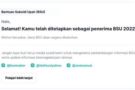 Syarat Dan Kriteria Penerima BSU 2022 Agar Pekerja Bisa Dapat Subsidi