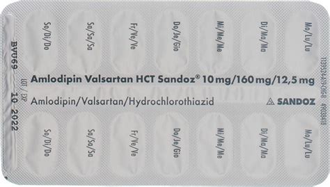 Amlodipin Valsartan Hct Sandoz St Ck In Der Adler Apotheke