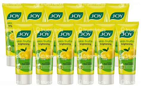 Joy Skin Fruits Lemon Brightening Face Wash 15 Ml 12 Pcs X 2 Jar Uses