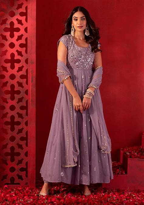 Luxury Anarkali Gowns Online At Indya Luxe