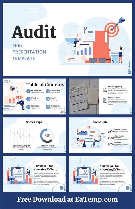 Audit PPT Presentation Template Free PowerPoint Templates Google