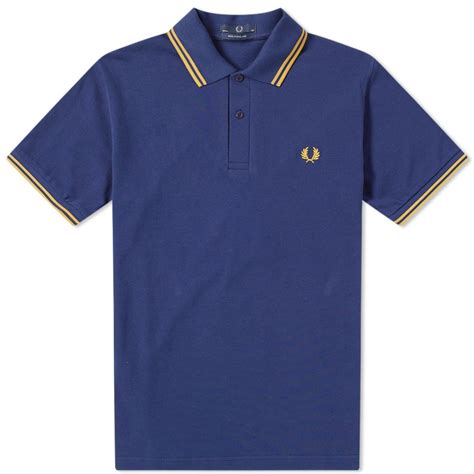 Fred Perry Original Twin Tipped Polo French Navy END IT