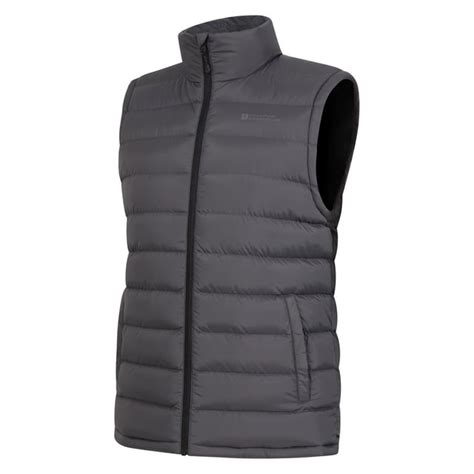 Mountain Warehouse Mens Seasons Ii Padded Gilet Charcoal