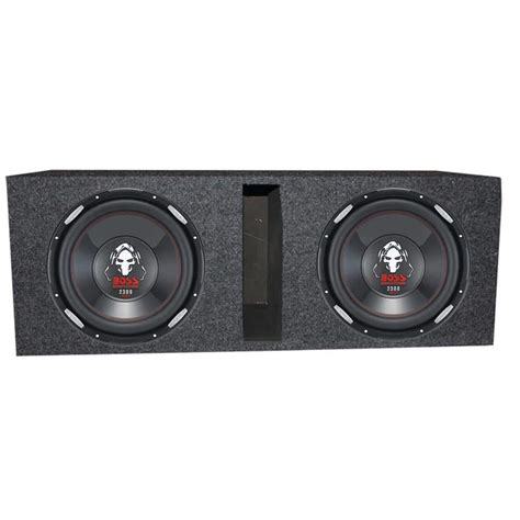 Boss Audio Systems 12 In 4600 Watt Car Subwoofers Plus Vented Sub Box