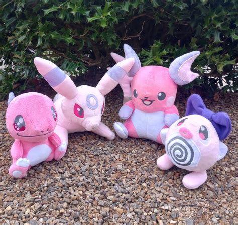 Pink Pokemon Plush Shop Update! by PlushbaeCrafts on DeviantArt