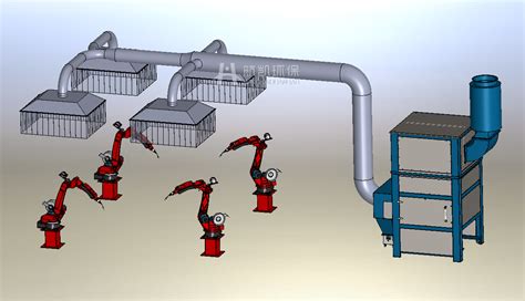 机器人焊接烟尘除尘器 焊烟车间除尘器 航凯环保